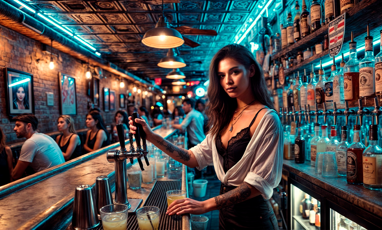 Lecciones de un bar lleno de hombres