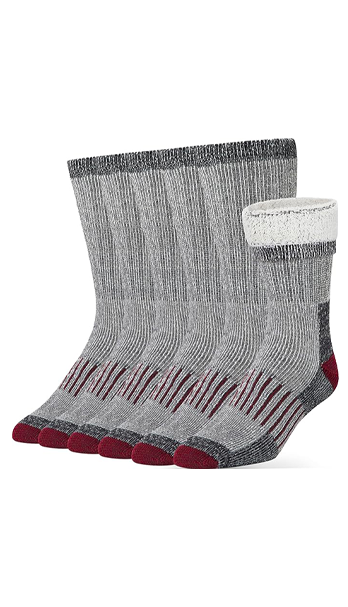 Calcetines térmicos cálidos de lana para invierno