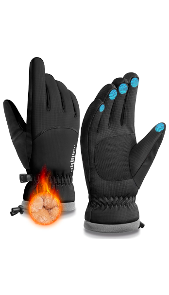 Guantes cálidos impermeables de invierno unisex